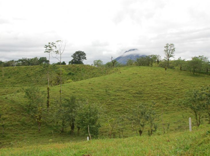 View from lots to the Volcano
